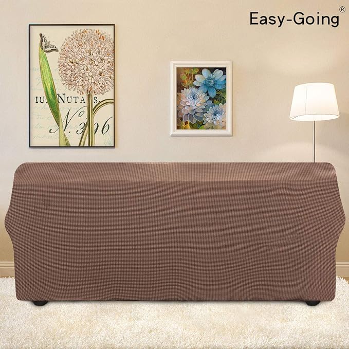 Easy-Going Stretch 4 Seater Sofa Slipcover 1-Piece Sofa Cover Furniture - Image 3