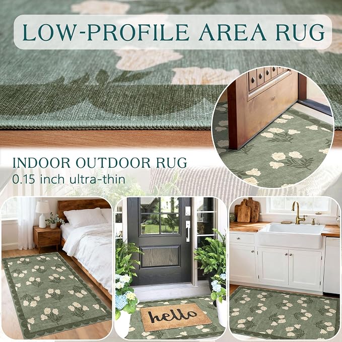 Floral Outdoor Rug - Image 7