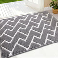 OLANLY Front Door Mat, Non-Slip Rubber Backing, Dirt Resistant and Absorbent by OLANLY