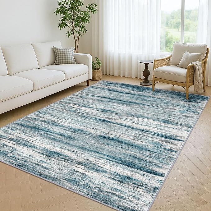KOZYFLY Area Rug 6x9 Modern Ombre Rugs by KOZYFLY