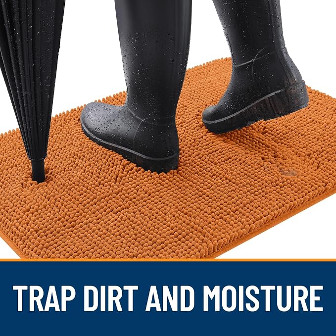 OLANLY Dog Door Mat for Muddy Paws 45x27, Absorbs Moisture and Dirt, Absorbent - Image 2