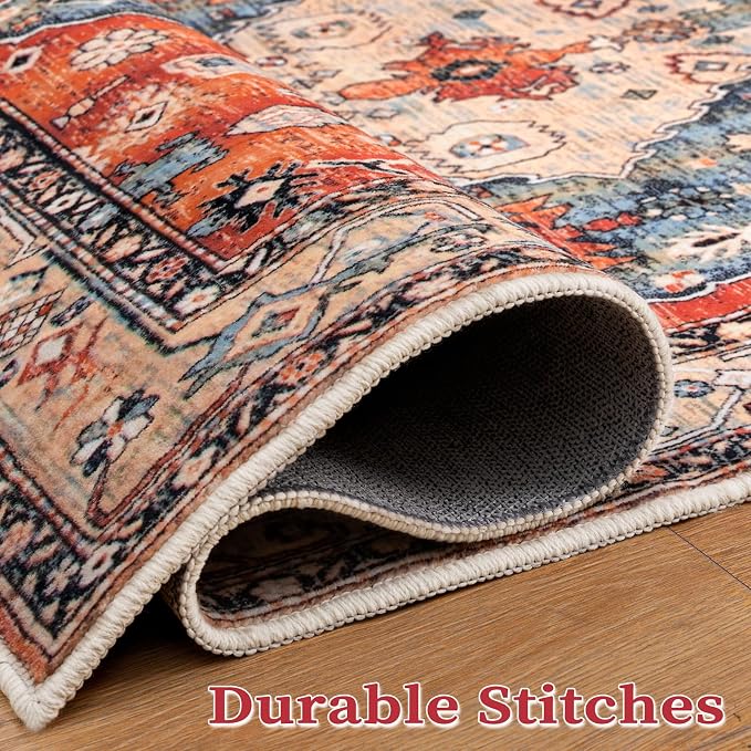 SERISSA Area Rug 3x5 Boho Tribal Rugs - Image 8