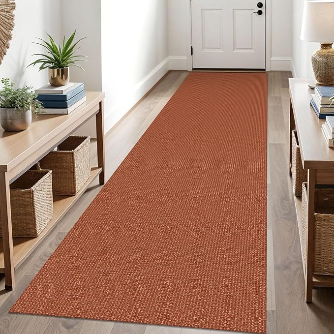 KOZYFLY Runners for Hallways 3x10 ft Washable Kitchen Runner Non Slip Rubber by KOZYFLY