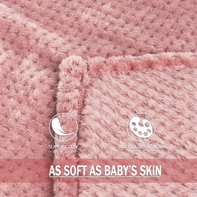 Exclusivo Mezcla Fleece Throw Blanket Extra Large, Super Soft and Warm Blankets - Image 6