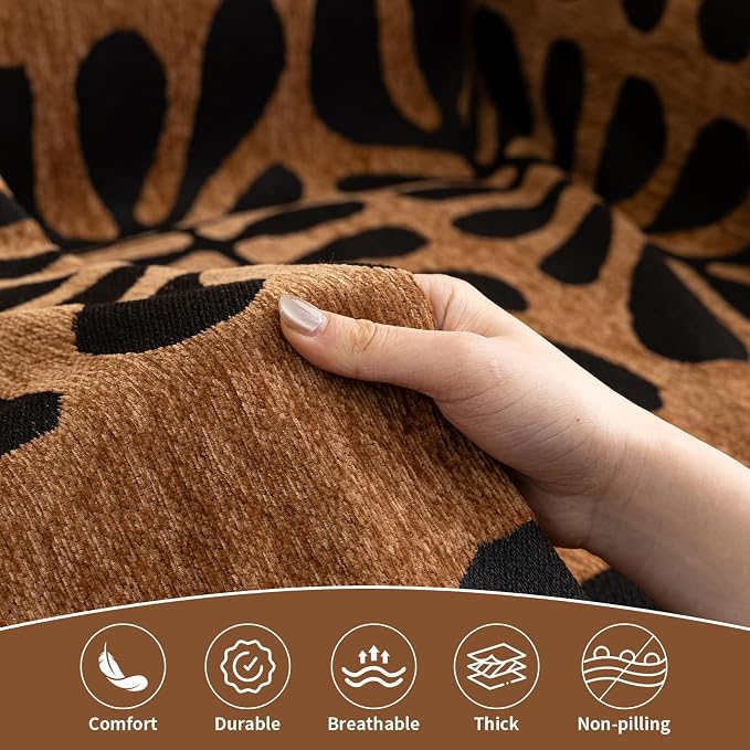HANDONTIME Boho Couch Cover Geometric Striped Pet Covers - Image 2