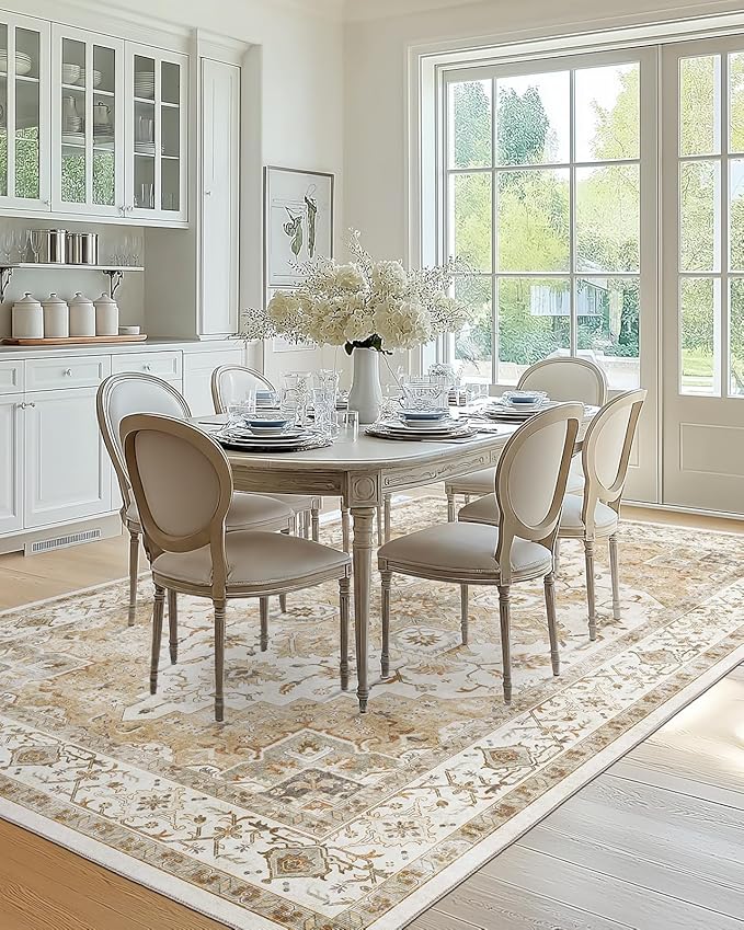 AMADA HOMEFURNISHING 6x9 Area Rugs, Vintage Rugs - Image 2