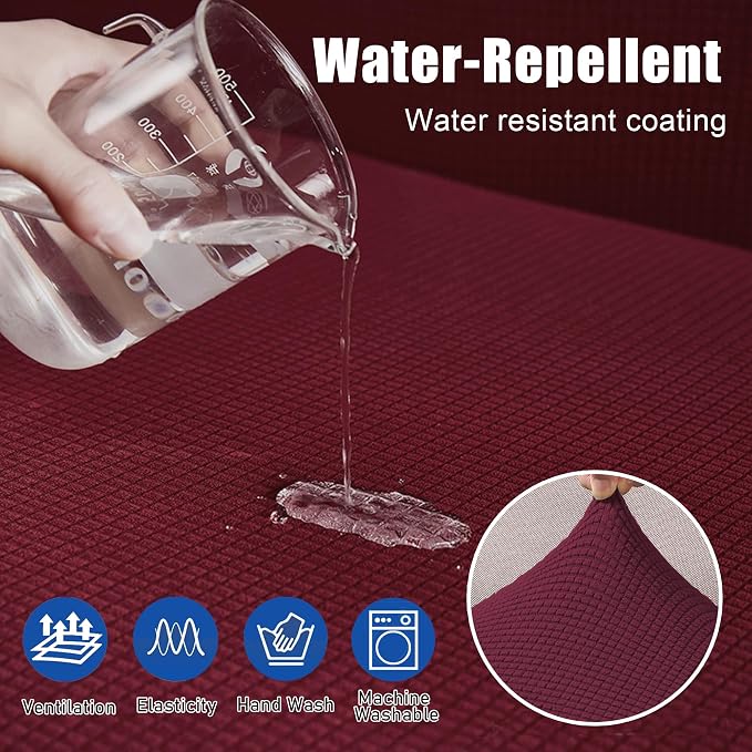 Water Resistant Sofa Seat Cushion Covers Removable Sofa Seat Covers - Image 3