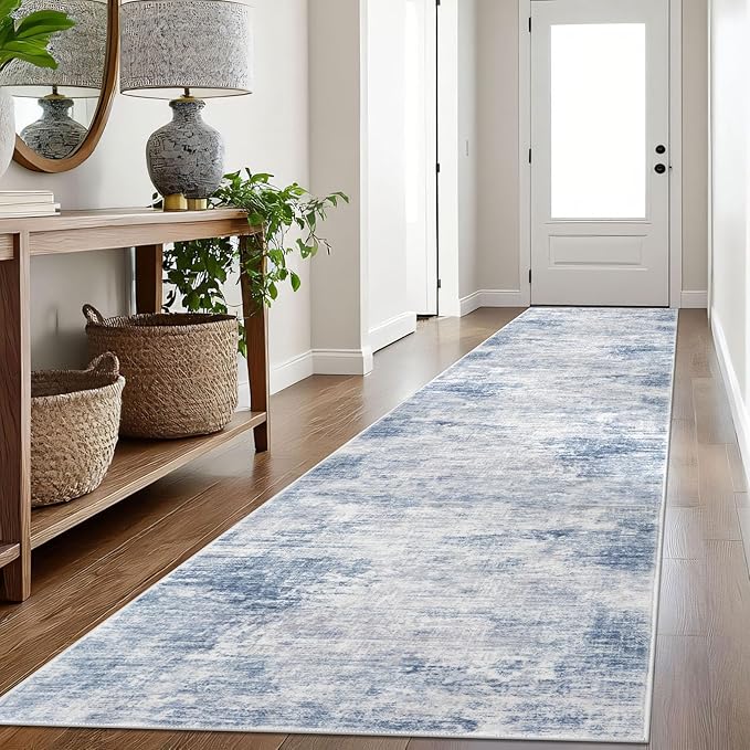 IOHOUZE Abstract Runner Rug 3x16 Ft Washable Runners by iOhouze
