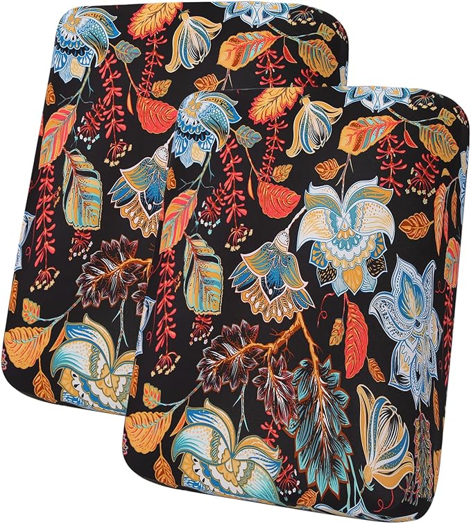 hyha Printed Couch Cushion Covers, Floral Sofa Covers Washable by hyha
