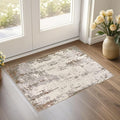 UERMEI 2x3 Entryway Area Rug: Washable Neutral Modern Abstract Small Rug by UERMEI