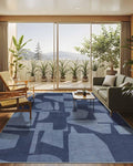 Latte&Fog 8x10 Area Rugs for Living Room, Large Modern Abstract Washable Rug by LatteFog