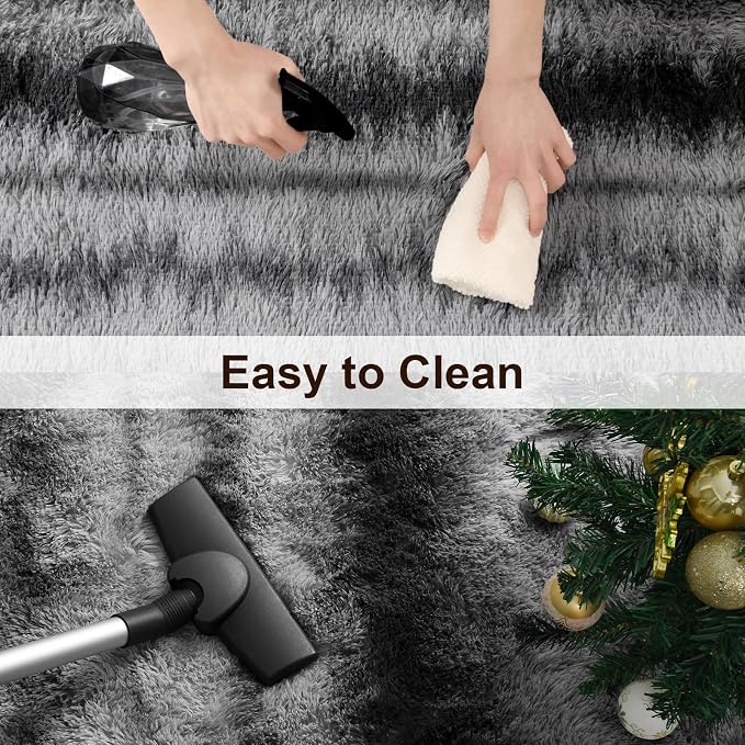 TWINNIS Super Soft Shaggy Rugs Fluffy Carpets, 5x8 Feet, Indoor Modern Plush - Image 6