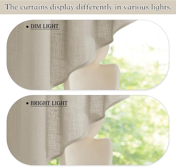 RYB HOME Kitchen Window Curtains - Image 6