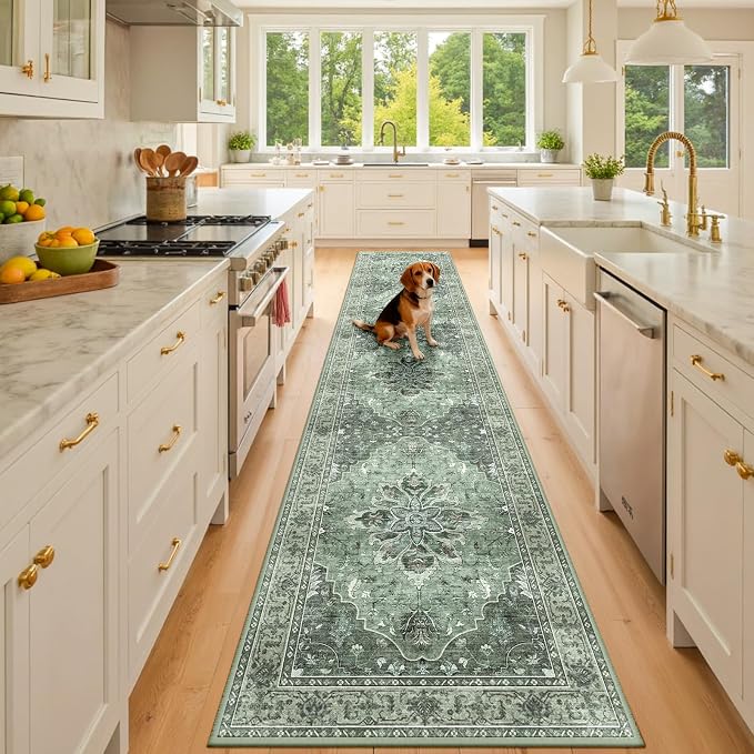Area Rugs 2'x10' Runner Rug Non Slip Washable by RELEANY
