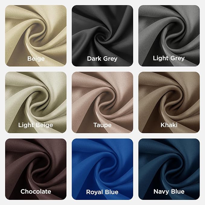 Joydeco Blackout Curtains 84 Inch Length 2 Panels Set, Thermal Insulated Long - Image 9