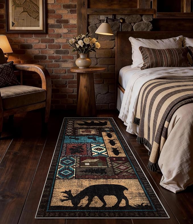 Hallway Runner Rug 2x6 Indoor Door Mat - Image 4