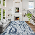 9x12 Area Rugs Washable Rug: Modern Abstract Living Room Rug Soft Anti-Skid by GENTDRIZZ