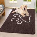 Smiry Dog Door Mat for Muddy Paws, Absorbent Dirt Trapper Non Slip Quick Dry by Smiry