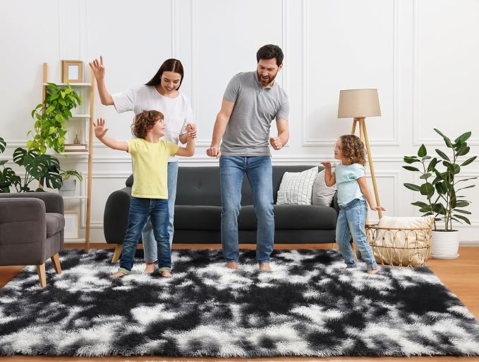 ONASAR Black and White Area Rugs - Image 8