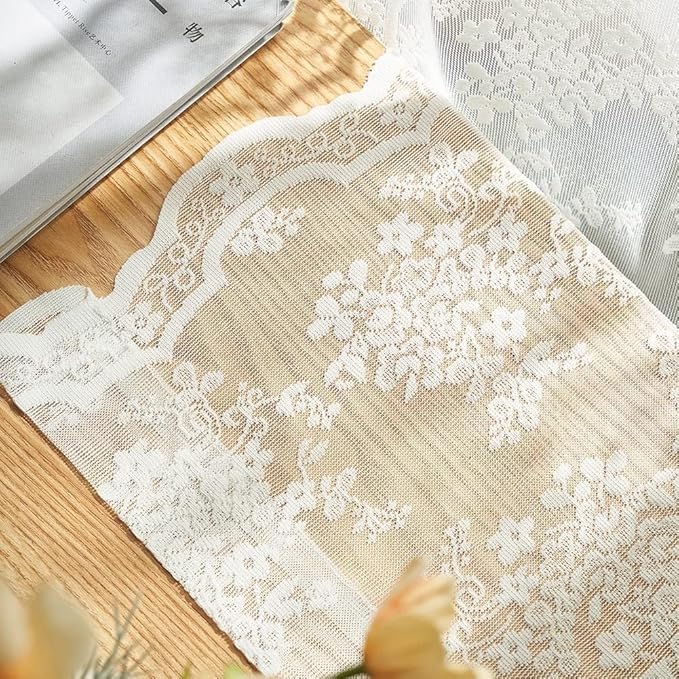 YJ YANJUN Vintage Lace Curtains - Image 6