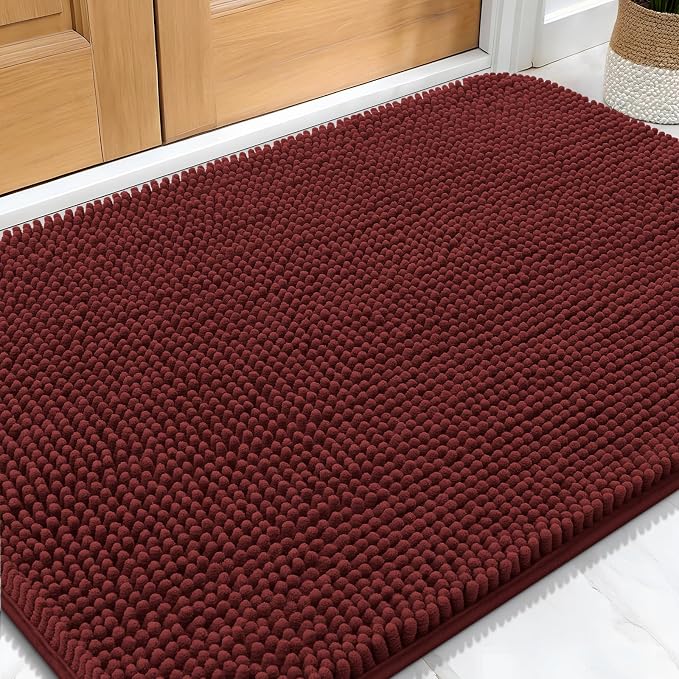OLANLY Dog Door Mat for Muddy Paws 34x21, Absorbs Moisture and Dirt, Absorbent by OLANLY