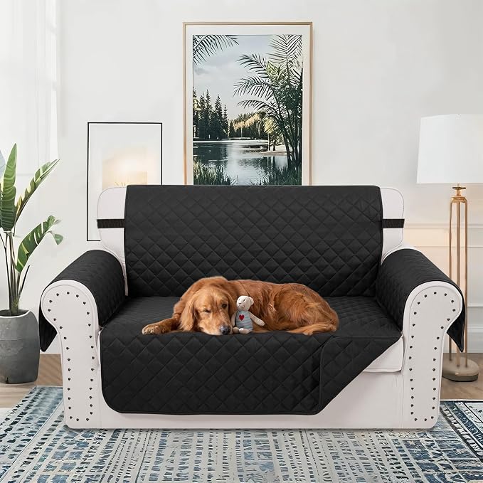 Reversible Loveseat Sofa Covers Couch Cover Furniture Protector - Image 2