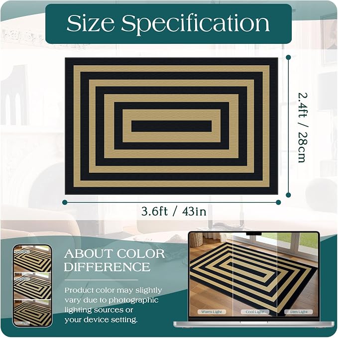 Modern Outdoor Rug - Image 8