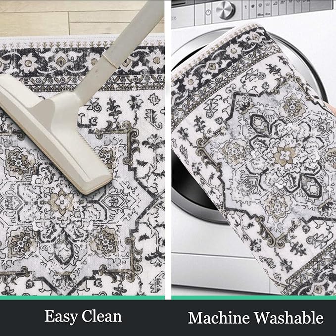 HEBE Boho Kitchen Rug Sets 3 Piece - Image 5
