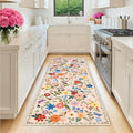 Runner Rug for Entryway: 2.6x8 Kitchen Rugs Non Slip Washable Ultra-Thin Soft by PLHXFRSoftAreaRugs