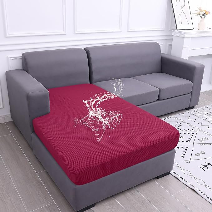 hyha Waterproof Sectional Couch Covers, Non Slip Sofa Couch Cushion Covers L by hyha
