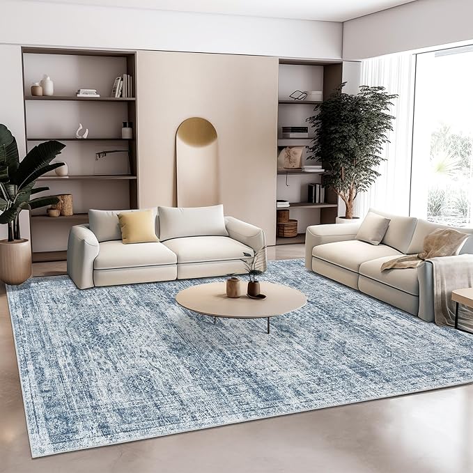 Washable Area Rug 8x10, Large Soft Rugs - Image 9
