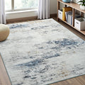 Toneed Abstract Area Rug Modern Washable Rug Soft Non Slip Rug Low Pile by Toneed