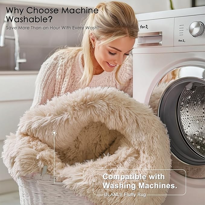 OLANLY 8x10 Machine Washable Large Area Rugs - Image 2