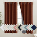 NICETOWN 100% Absolutely Blackout Linen Curtains by NICETOWN