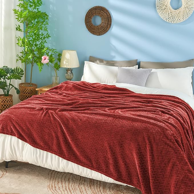 inhand Fleece Throw Blanket, Super Soft Fuzzy Blanket - Image 4