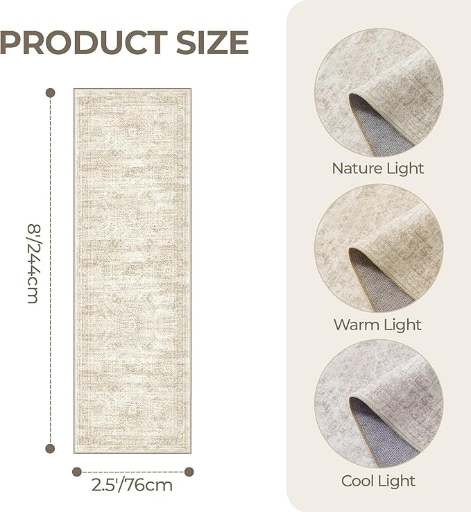 Kitchen Runner Rug Non Slip - Image 2