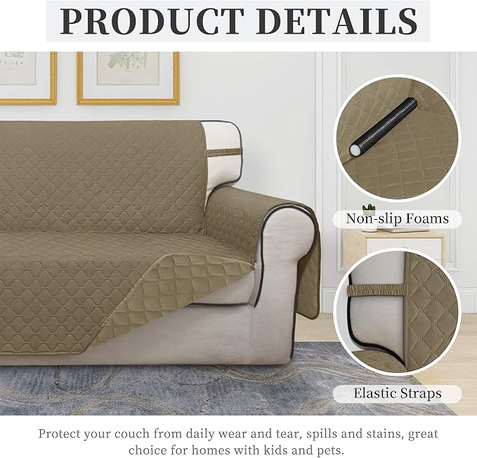 ISSUNTEX Double Protection 100% Waterproof Sofa Covers - Image 5