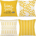 YCOLL Pillow Covers 18x18 Set of 4, Modern Sofa Throw Pillow Cover, Decorative by PillowCoversExpert