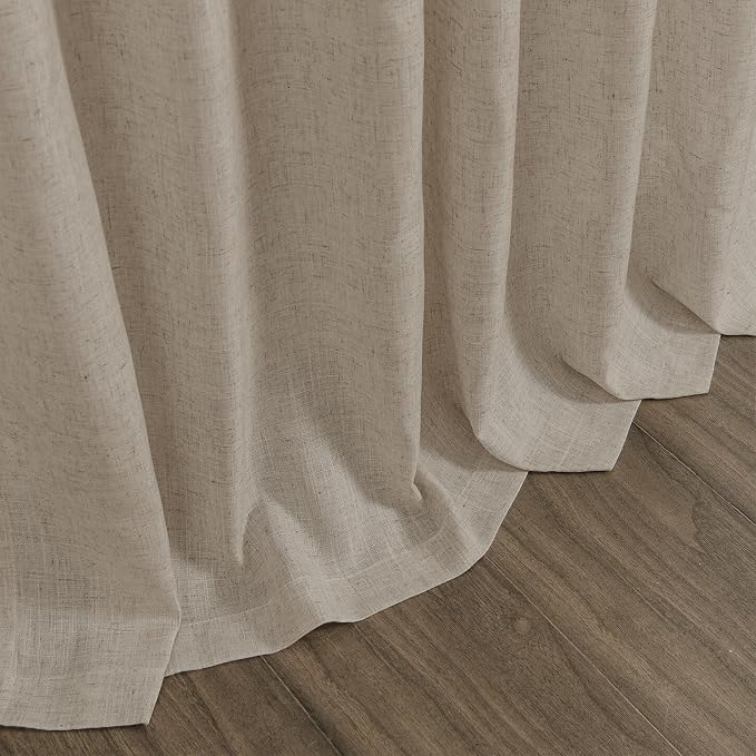 Nanspring Cobblestone Linen Curtains - Image 9
