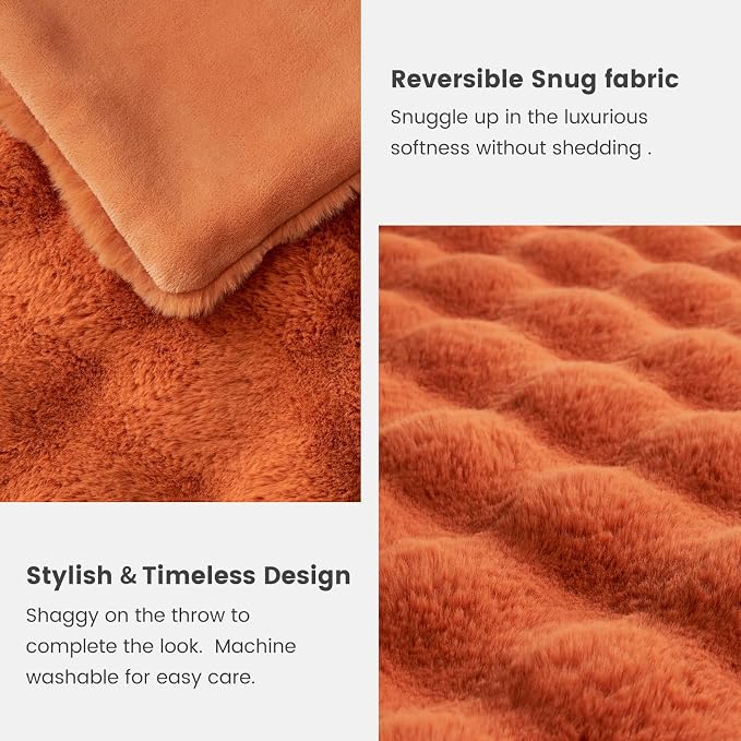 Cozy Bliss Faux Fur Throw Blanket - Image 7