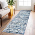 Lansny Modern Abstract Runner Rug 2x6 by lansny