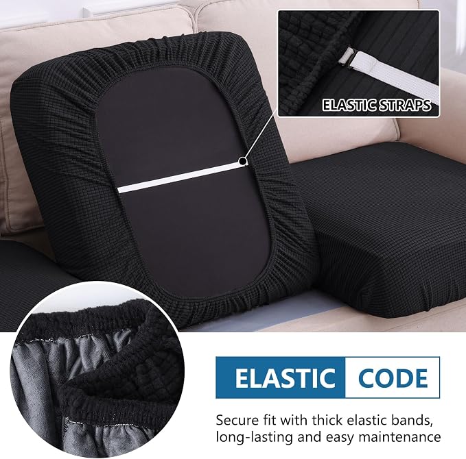 hyha Waterproof Couch Cushion Covers - Image 4