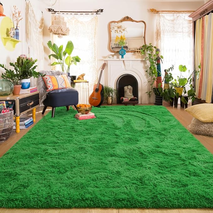 Amearea Premium Soft Area Rug 4x5.3 Feet, Fluffy Carpet - Image 2
