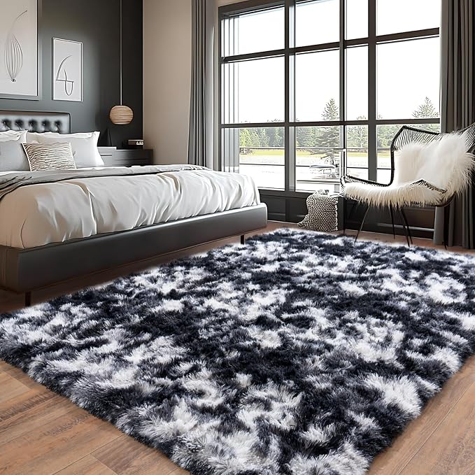 Pionblank Super Fluffy Area Rug by PIONBLANK