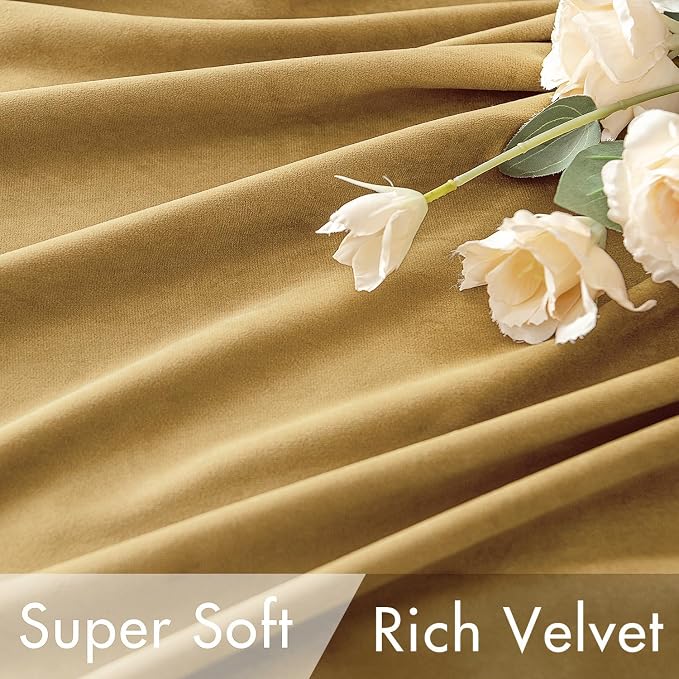 MIULEE Velvet Curtains 96 inches - Image 4