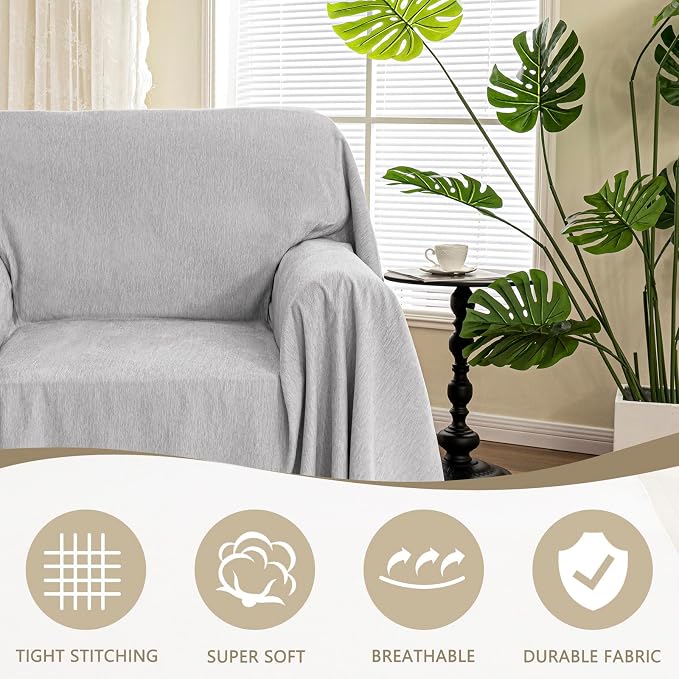 MYSKY HOME Oversized Armchair Cover - Image 2