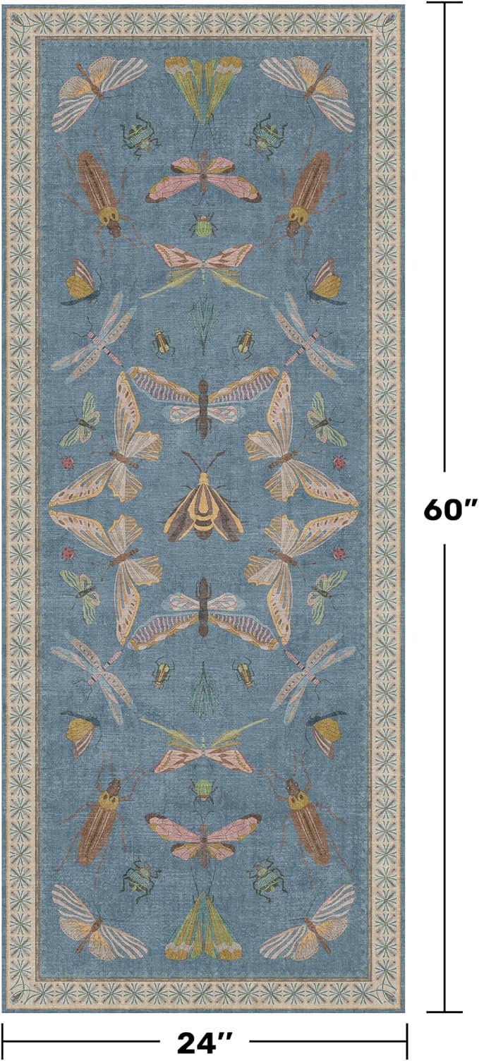 Hazo Haus Boho Non Slip Kitchen Rug Runner - Image 2