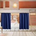RYB HOME Basement Bathroom Kitchen Cafe Blackout Privacy Curtains, Short by RYBHOME