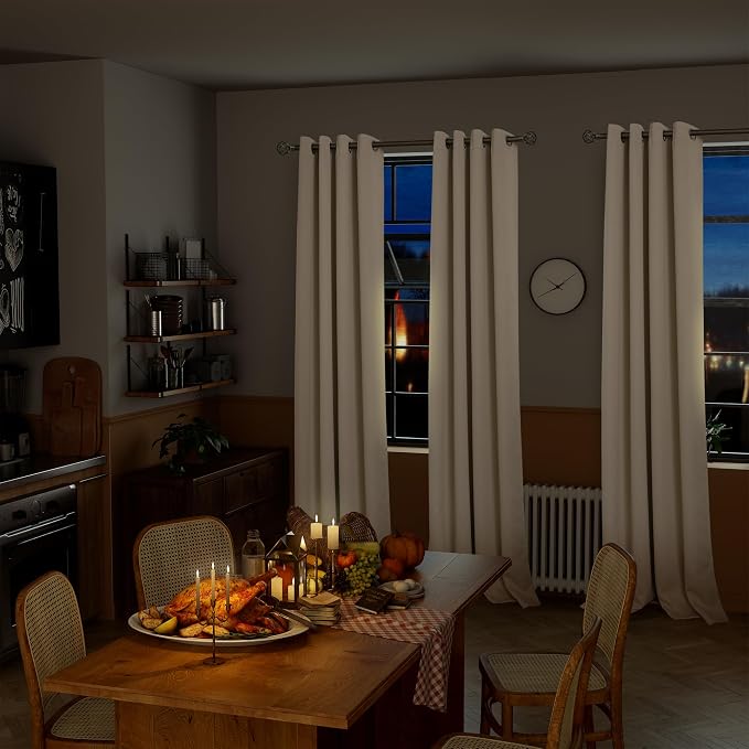 BGment Room Darkening Curtains 84 Inches Long - Image 2