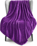 Exclusivo Mezcla Fleece Purple Throw Blanket by ExclusivoMezcla